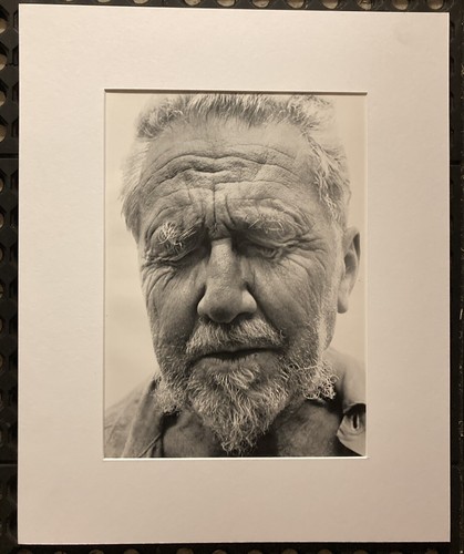 EZRA POUND 1958 RICHARD AVEDON 10x14 gedruckt 1959 mattiert Größe 16x20 - Bild 2 von 3