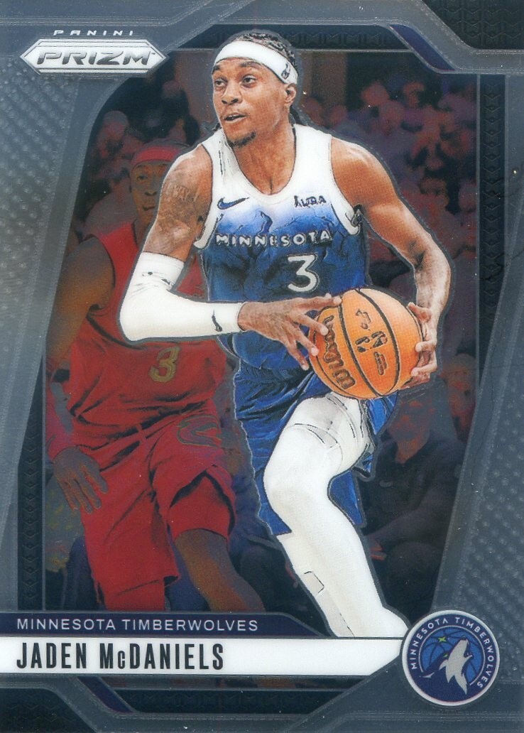 2024-25 Panini Prizm Basketball JADEN MCDANIELS #175 BASE CARD