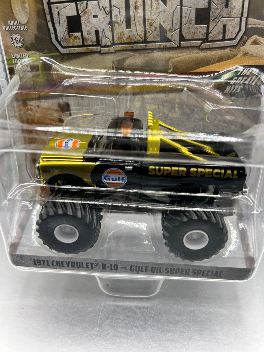 グリーンライトミニカー　CHEVROLET K-10 AM/PM ROCKET 1:64 GreenLight KINGS OF CRUNCH 3 1972 Chevrolet K10 AM/PM