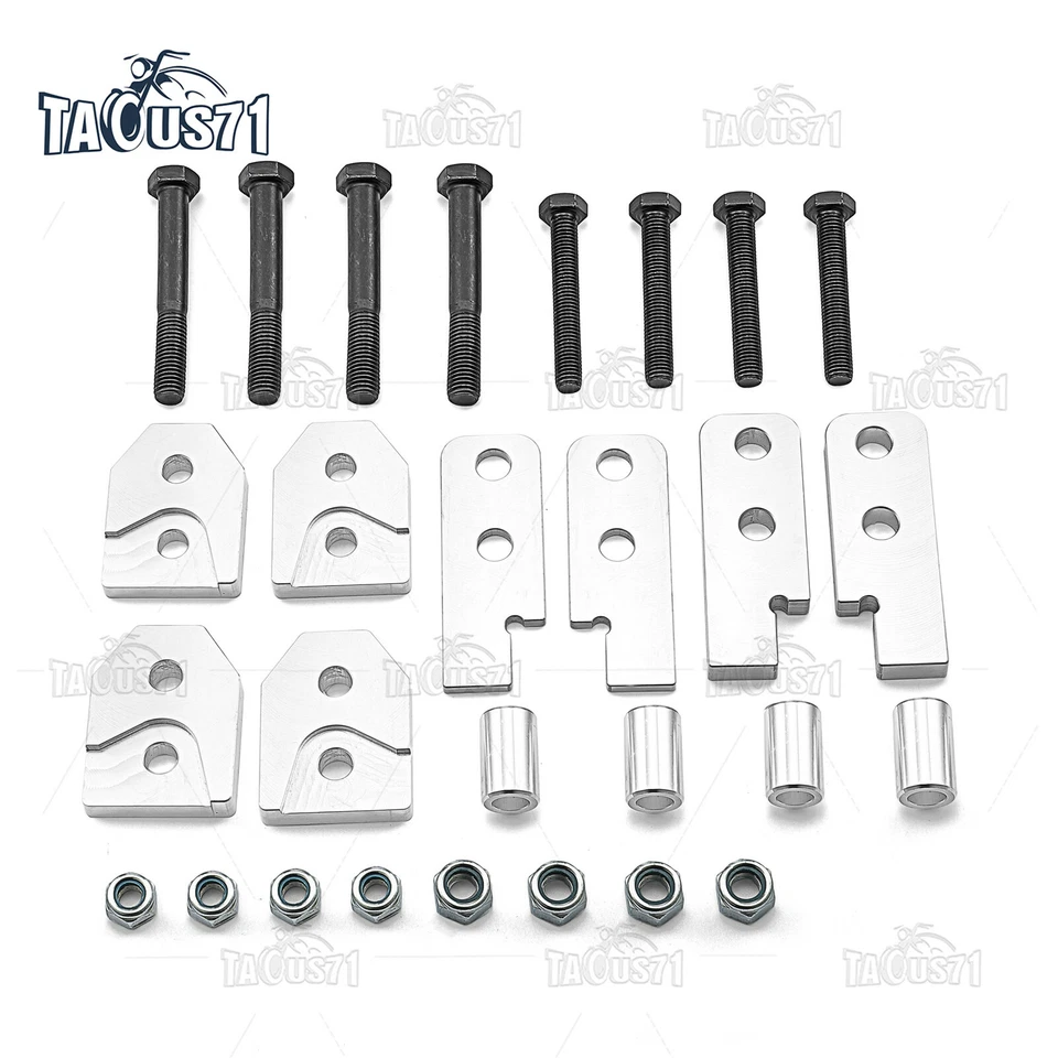 Kit de elevación completo para Yamaha Rhino 450 660 700 2" Rises SE Sport CNC Billet Kits Foto 4 de 4