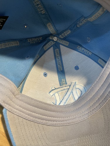 Vintage UNC Hat North Carolina Tarheels by Zephyr DH Fitted Cap Size XL - Picture 8 of 12