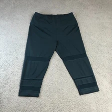 RBX Leggings Womens Large Green Casual Yoga Gym Workout Running Straight Leg