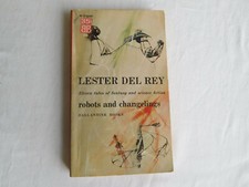 L Del Rey ROBOTS and CHANGELINGS paperback 11 fantasy science fiction 1957 vtg