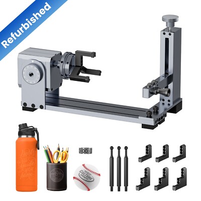 LONGER Refurbished Claw Rotary Extender for Cylinders, Glasses & Irregular Items