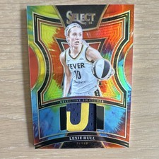 Panini 2025 WNBA Select Lexie Hull Selective Swatches Prizm MEM 19/25 SW-LH