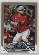 2023 Topps Series 2 Gold /2023 Charles Leblanc #446 1ht8