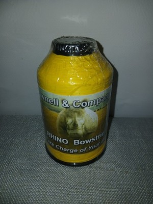 Brownell Rhino Bowstring Material 1/4# Spool Bright Yellow