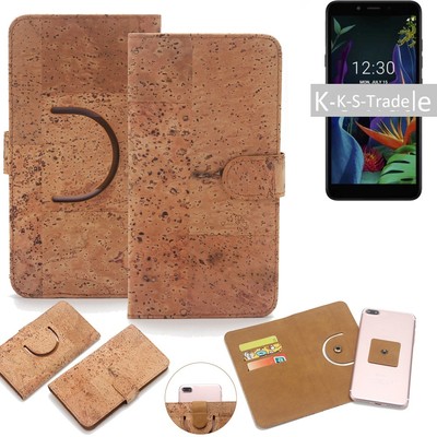 Wallet case für OnePlus 7 Pro Kork Schutz Hülle Walletcase Cover Tasche