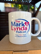 Mark & Lynda Podcast coffee mug - brand new