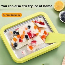 Portable Rolled IceCream Maker,Rolled Ices Cream Ice Roller CreamMaker A7O0