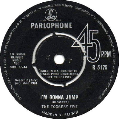 The Toggery Five - I'm Gonna Jump (VINYL)