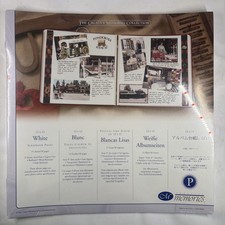 Creative Memories Original 12x12 WHITE Scrapbook Pages Refill Sealed NEW 2004