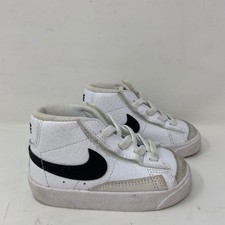 Nike Blazer Mid '77 TD White/Black Toddler 5C