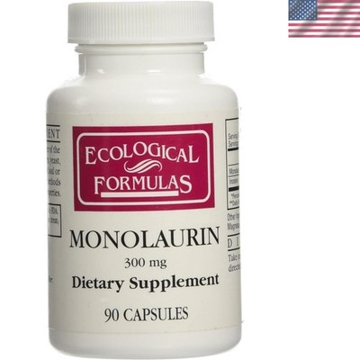 Cardiovascular Research Monolaurin 90 Capsules   Natural Immune Support