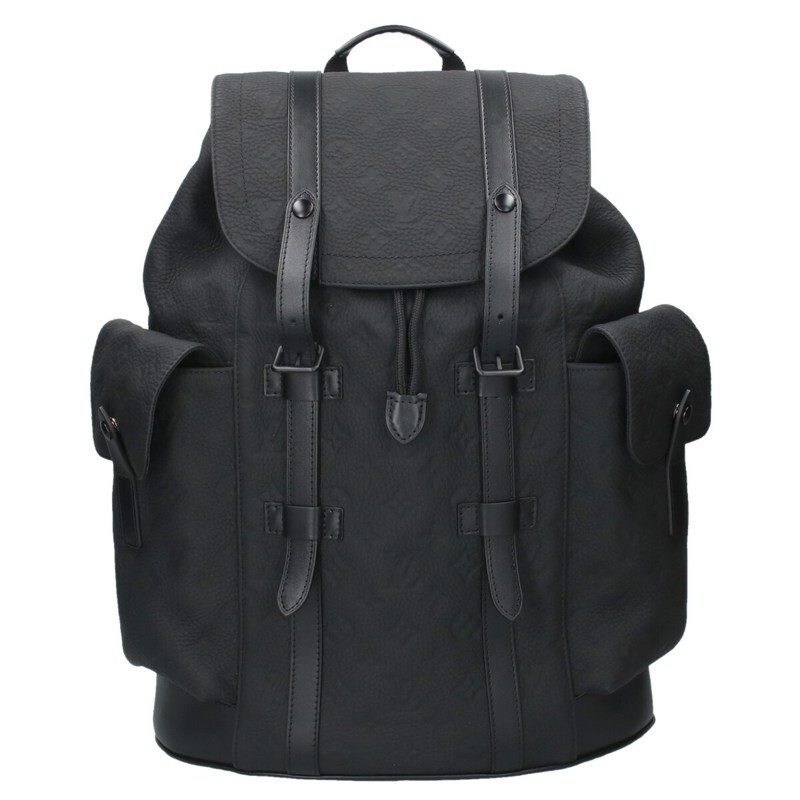 Louis Vuitton Backpack M55699 Christopher MM Monogram Embossed Taurillon 578951
