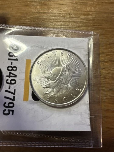 SUNSHINE MINTING ONE HALF OUNCE  0.999 FINE SILVER ROUND ~ 1/2 OUNCE ROUND