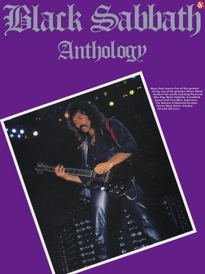 Black Sabbath - Anthology | Guitar Recorded Versions | TAB Sheet Music Songb...