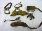 ANTIQUE CORN HUSKER LEATHER & STEEL FOUR PIECES — photo 1