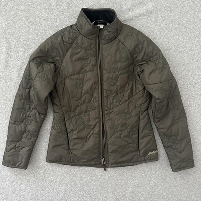 Cloudveil Jacket Womens Small Insulated Olive PrimaLoft Quilted Gorpcore Outdoor