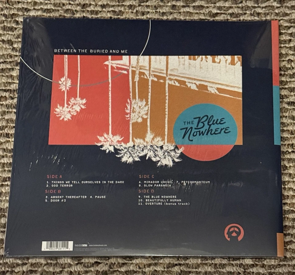 Between the Buried and Me - The Blue Nowhere [Light Blue & White Splatter Vinyl] - Image 2 of 2