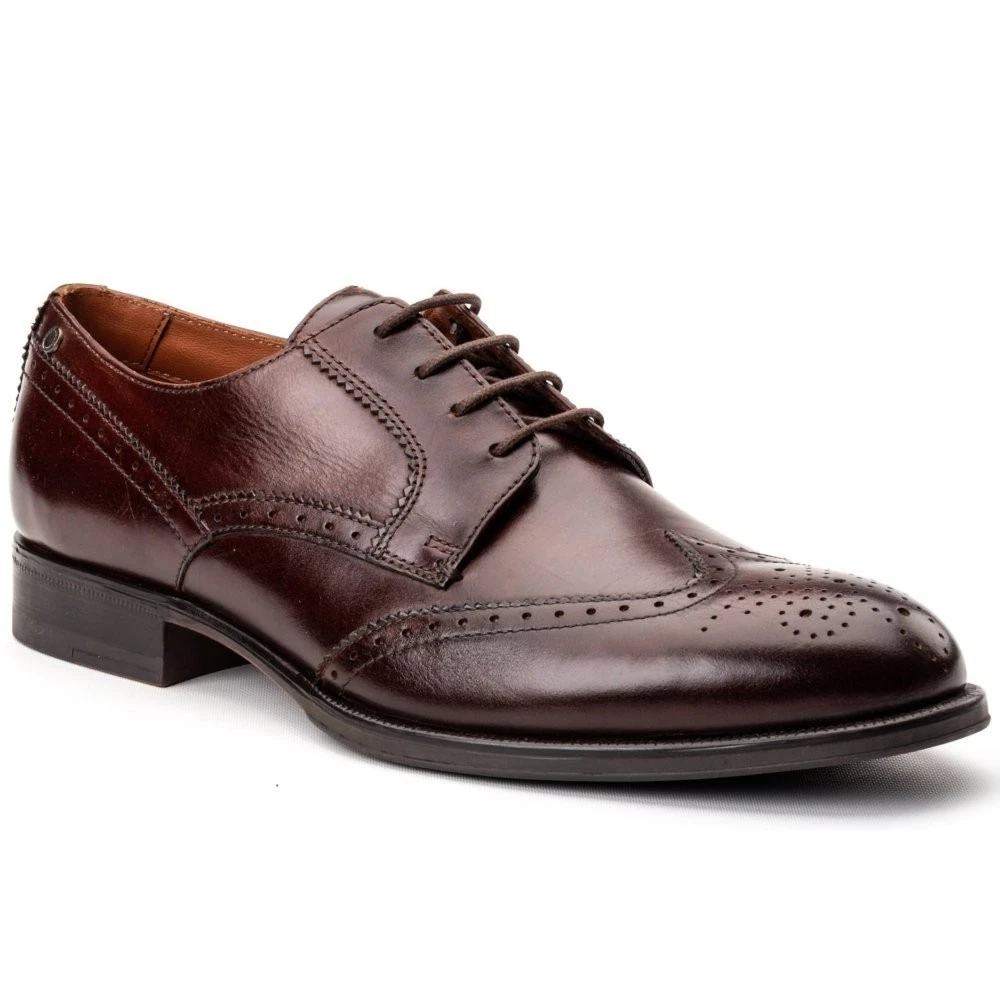 NEW Men’s Base London Maudslay Mod Scotch Leather Grain Derby Shoes.  Size 9 Base London | Shoes | Burgundy Base London Shoes Size 2  main image 3