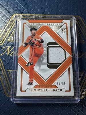 2025 Panini National Treasures RC Patch 81/99 Tomoyuki Sugano Orioles