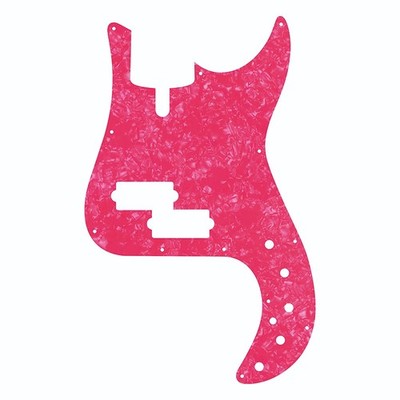 For Sire Marcus Miller P7 Precision Bass 4 String Guitar pickguard, Pink Pearl