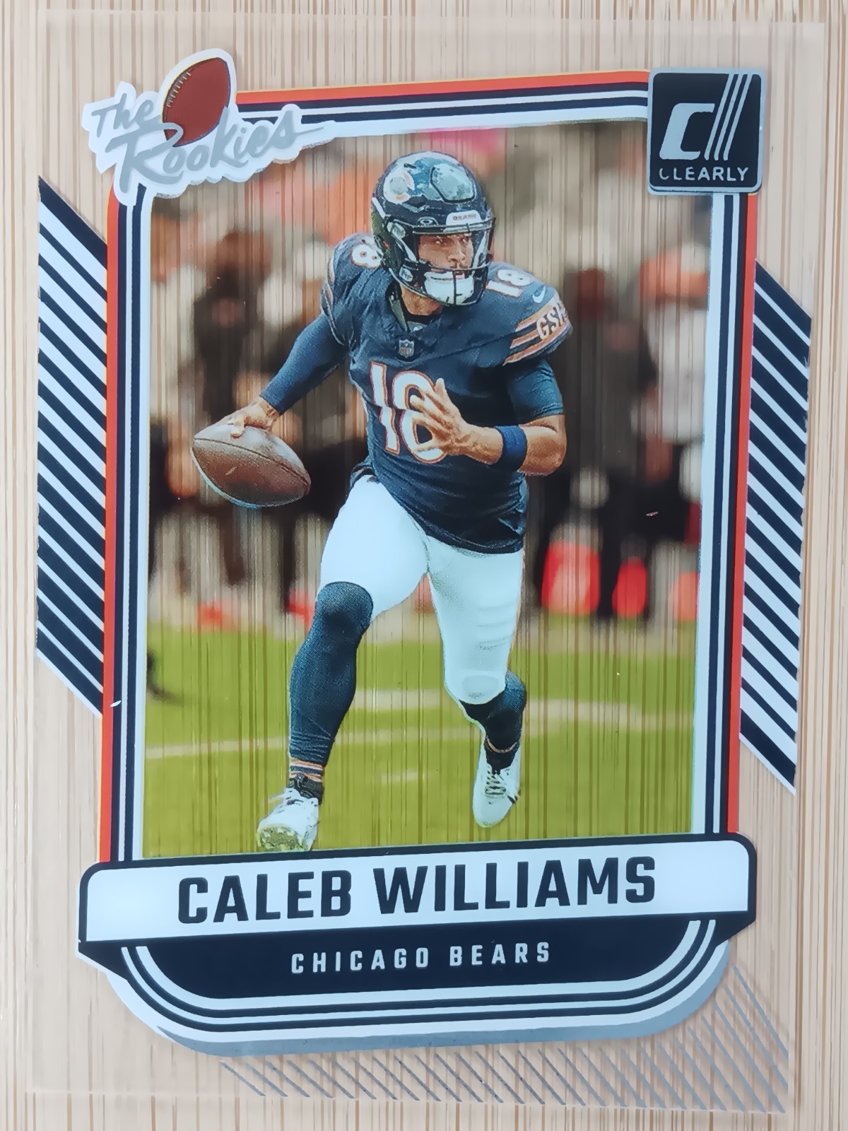 2024 Panini Clearly Donruss The Rookies Football Card (RC) - Caleb Williams - #1