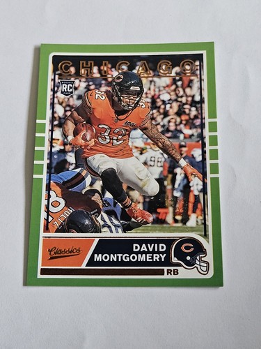 David Montgomery RC / 2019 Chronicles Classics / Bears-Lions - Picture 1 of 2