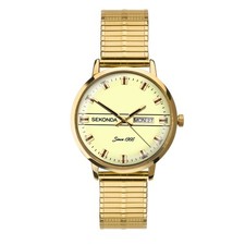Sekonda Gents 38mm Heritage Watch with Expander Bracelet Model 1952 RRP £79.99