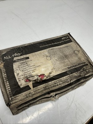 All-Pro Cooper Lighting APCH7R Thermoplastic Exit/Emergency Combo. Y-170