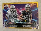 2025 Topps Cosmic Chrome Ashton Jeanty/Brock Bowers Base (RAW)