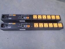Lot of 2 WattBox WB-800-IPVM-6 Power strips