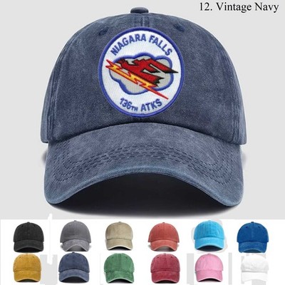 Customized Personalization Embroidered Hat 136th Attack Squadron, Trucker Hat