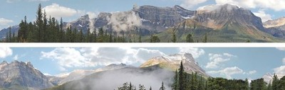 Scenic Backgrounds - Rockies A ID Backscene ID260N-A