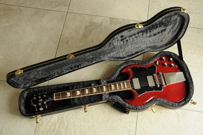 2019 Gibson SG Standard Heritage Cherry incl. Koffer Top Zustand