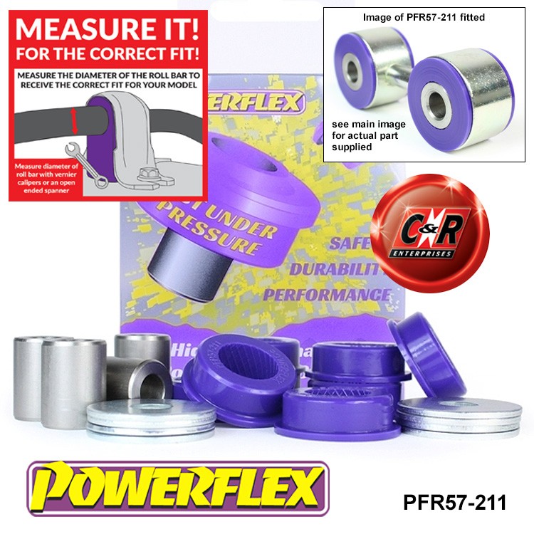 PFR57-211 Powerflex Road Rear Drop Link Bushes