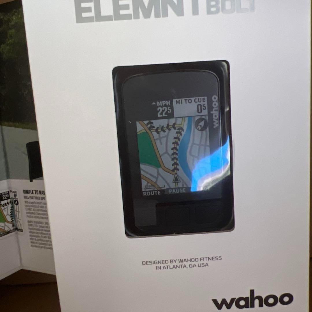 Wahoo ELEMNT Bolt GPS Bike Computer - Black (WFCC5) for sale