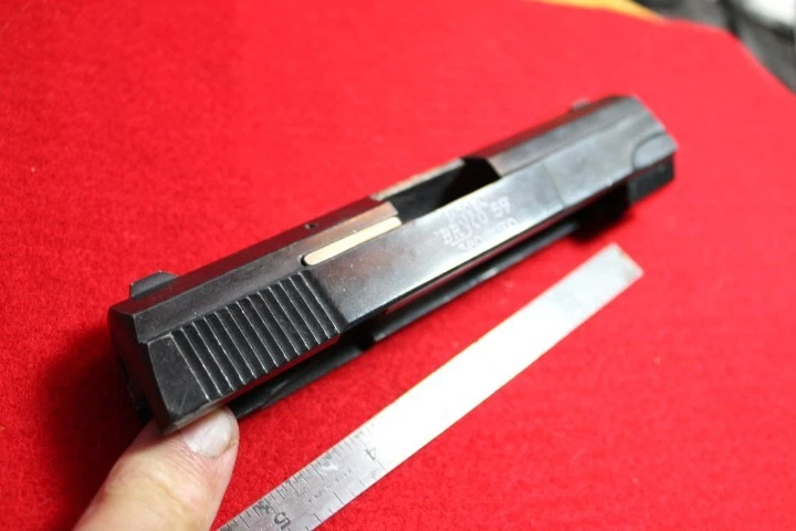 Jennings Bryco 59,380 acp parts, Slide,Extractor & sights,black, 8125-267 - Image 4 of 4