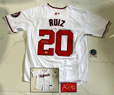 Keibert Ruiz Signed Jersey Washington Nationals Beckett BAS COA