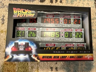 Numskull Back to the Future Desk Lamp Wall Light destination