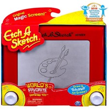 Etch A Sketch Classic, Drawing Toy with Magic Screen, for Ages 3 and up Styl...