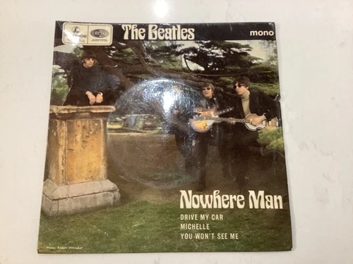 The Beatles Rare 1st Press ‘Nowhere Man’  EP Parlophone 8952