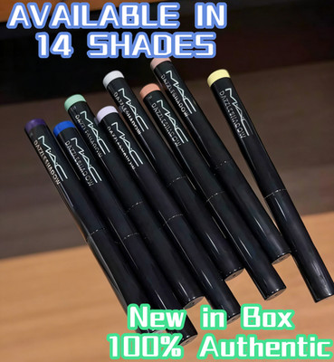 100% Authentic MAC Cosmetics Dazzleshadow 12HR Eyeshadow Stick, 8 SHADES,0.05 oz