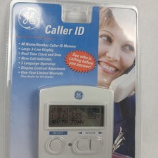 Vintage 1998 GE General Electric Caller ID New Open English & Spanish 2-9016S