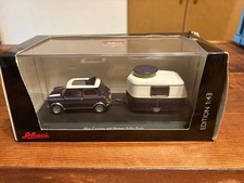 Schuco Mini Cooper with Hymer Eriba Puck EDITION 1:43 Diecast Car