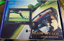 Pillow TFT LCD 7” Color Monitor High Resolution Full Color Display w/ Camera