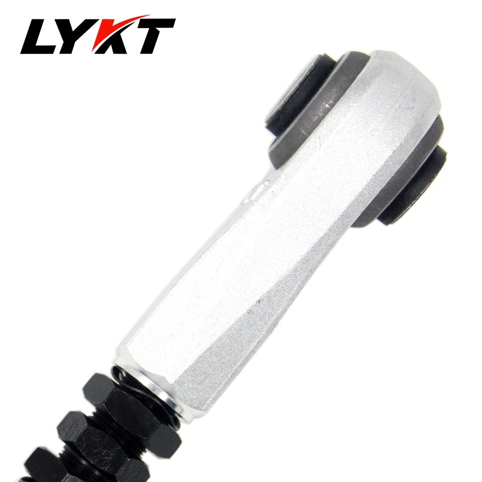 LYKT 2pcs Rear Adjustable Camber Arms for BMW335/330/328/325/135/128/M3/X1 13-15 Foto 4 de 4