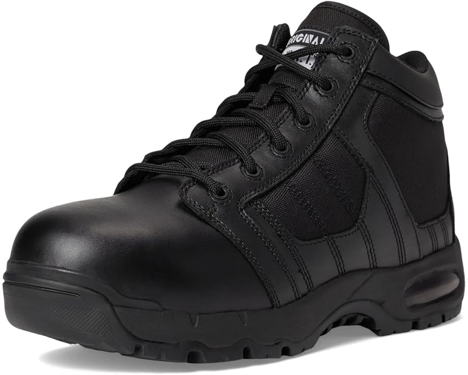 Original S.W.A.T. Metro Air 126101 Men's 11.5 Black Comp Toe 5" Work Boots ZAP1 - Image 3 of 4