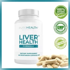 PureHealth Research Capsules - Liver Protection & Detoxification, Milk Thistle